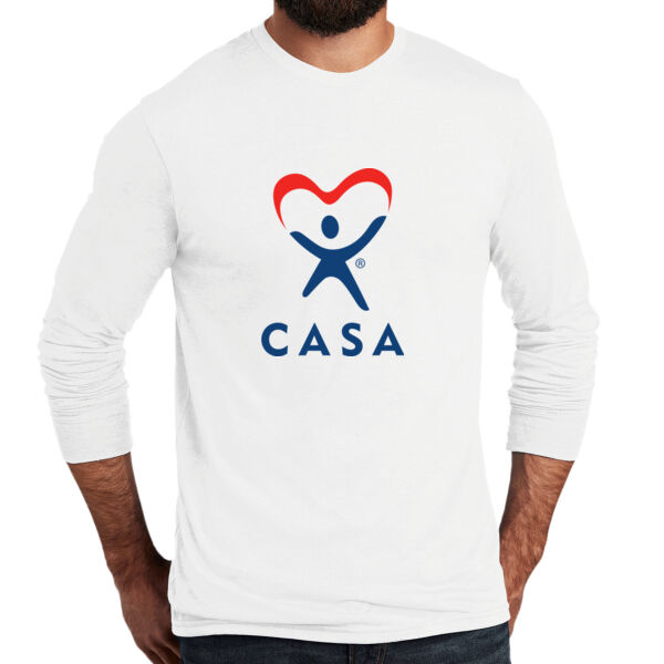 CASA Printed - Unisex Tri Blend Long Sleeve Tee Thumbnail