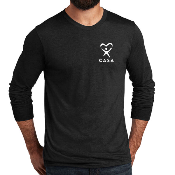 CASA Printed - Unisex Tri Blend Long Sleeve Tee Thumbnail