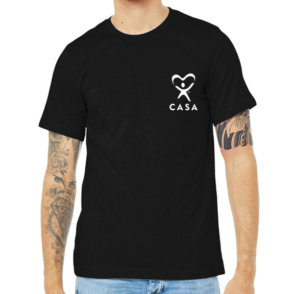 CASA Printed - Unisex Heather CVC Short Sleeve Tee Thumbnail