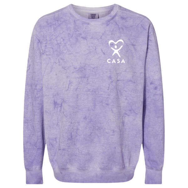 CASA Printed - Color Blast Crewneck Sweatshirt Thumbnail