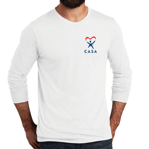 CASA Printed - Unisex Tri Blend Long Sleeve Tee Thumbnail