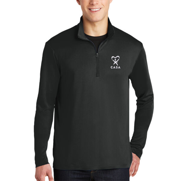 Embroidered CASA - PosiCharge ® Competitor 1/4 Zip Pullover Thumbnail