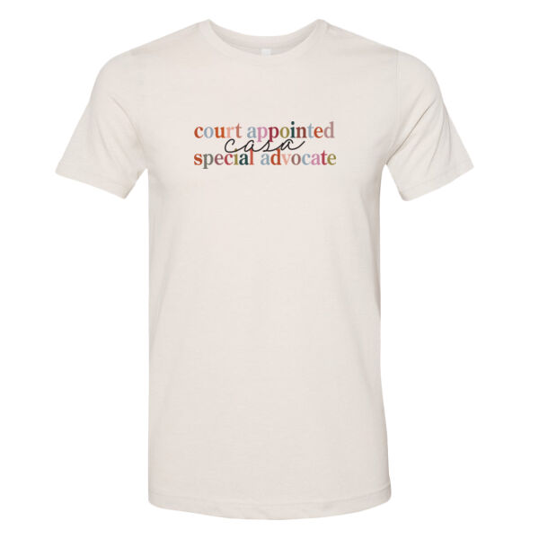 Court Appointed Special Advocate - Unisex CVC Jersey Tee Thumbnail