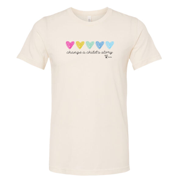 Change a Child's Story - Unisex CVC Jersey Tee Thumbnail